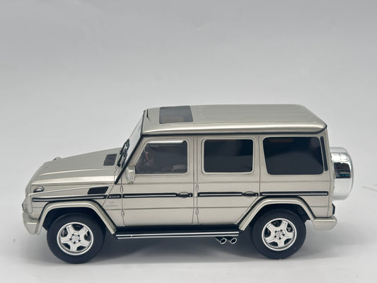 OTTO 1/18 Mercedes-Benz G-CLASS 55AMG Iridium Silver Resin Model