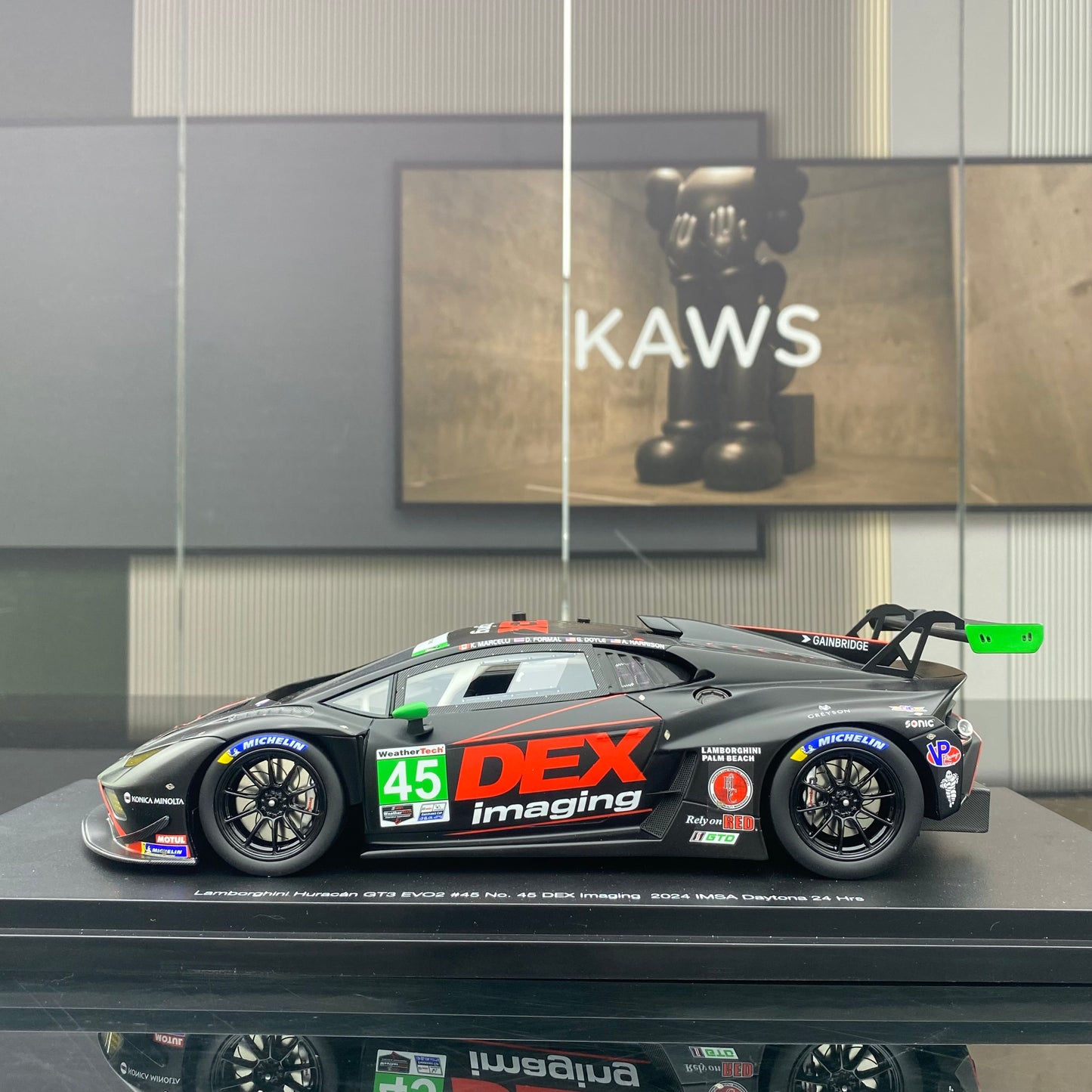 Topspeed 1/18 Lamborghini Huracan GT3EVO2 #45 Premium Simulation Car Model