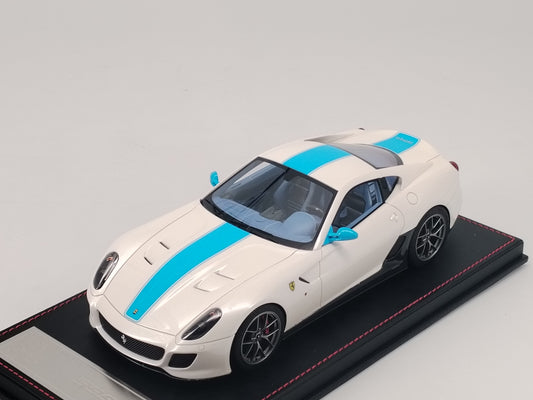 DINOMDOEL 1/18 Ferrari 599GTO Black Base Limited Edition Car Model Ornaments