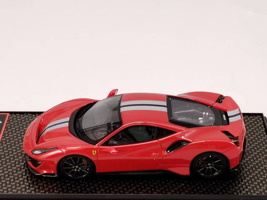 BBR 1/43 Ferrari 488 Pista Standard Red Model Car BBRC202A1CH