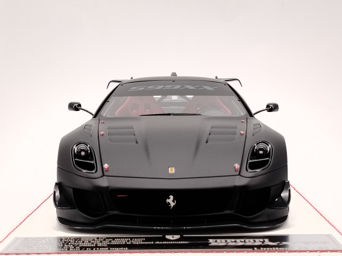 DG 1/18 Ferrari 599 XX EVO Limited Edition Model Car Birthday Gift