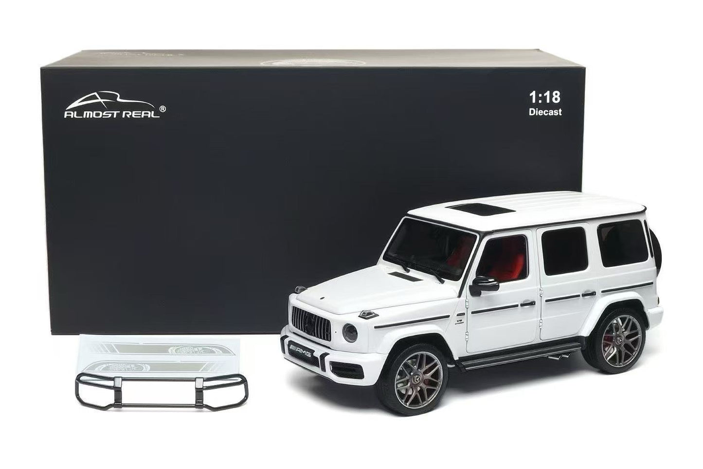 Almost Real 1/18 Mercedes-Benz G63 AMG 55th Anniversary 22 Simulated Car Models Collectible Ornaments