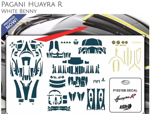 BBR 1/18 Pagani Huayra R limited edition simulation car model ornament