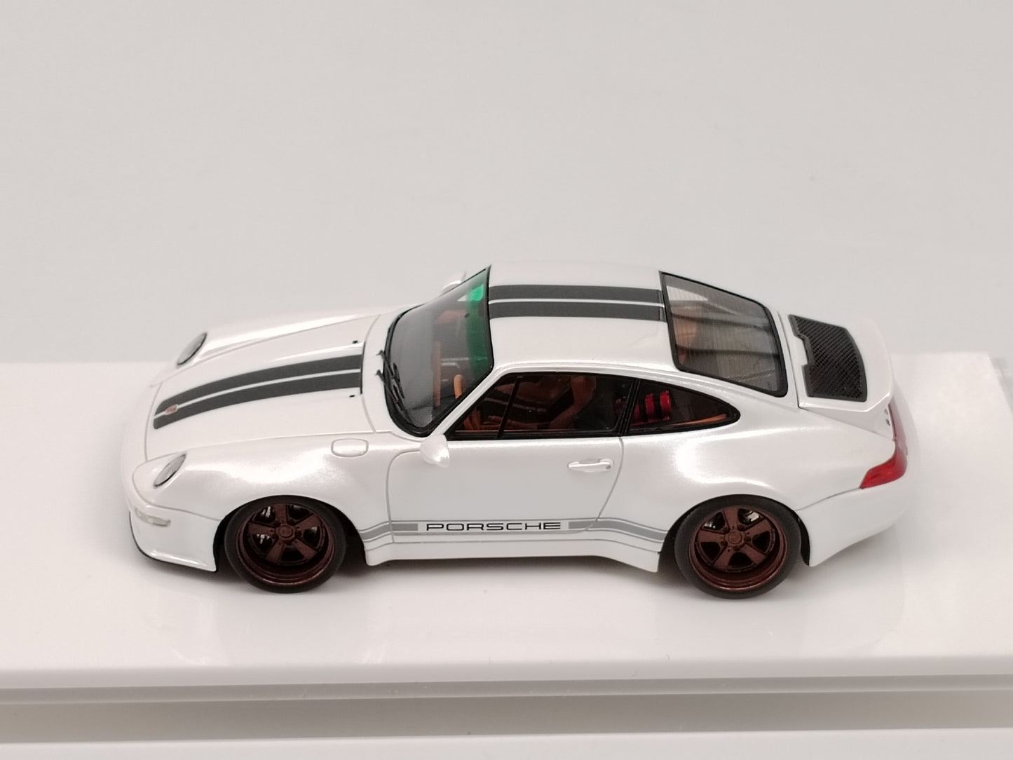 SCM 1/43 Porsche Gunther Werks Limited Edition Simulation Car Model Ornaments