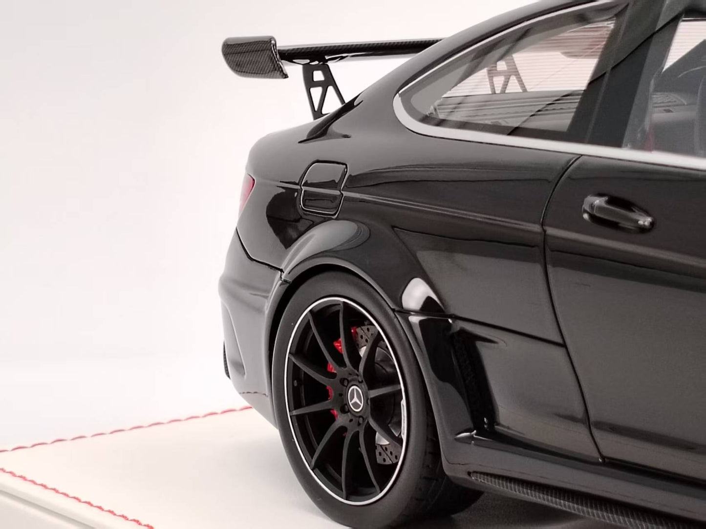 NA 1/18 Mercedes-Benz C63 AMG Black Series Black Resin Model Car