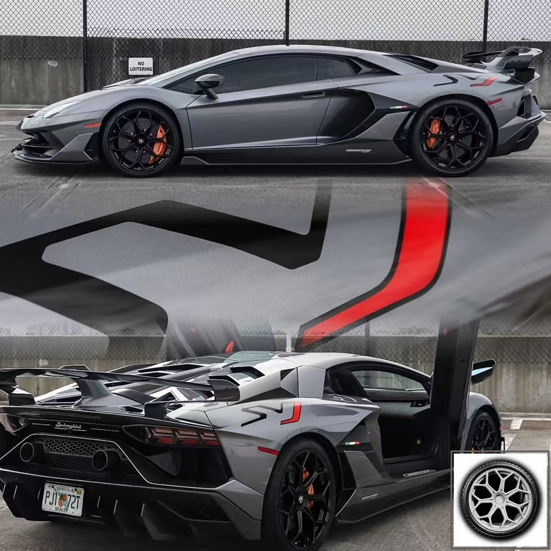 DM 1/18 Lamborghini SVJ supercar limited edition simulation car model ornament