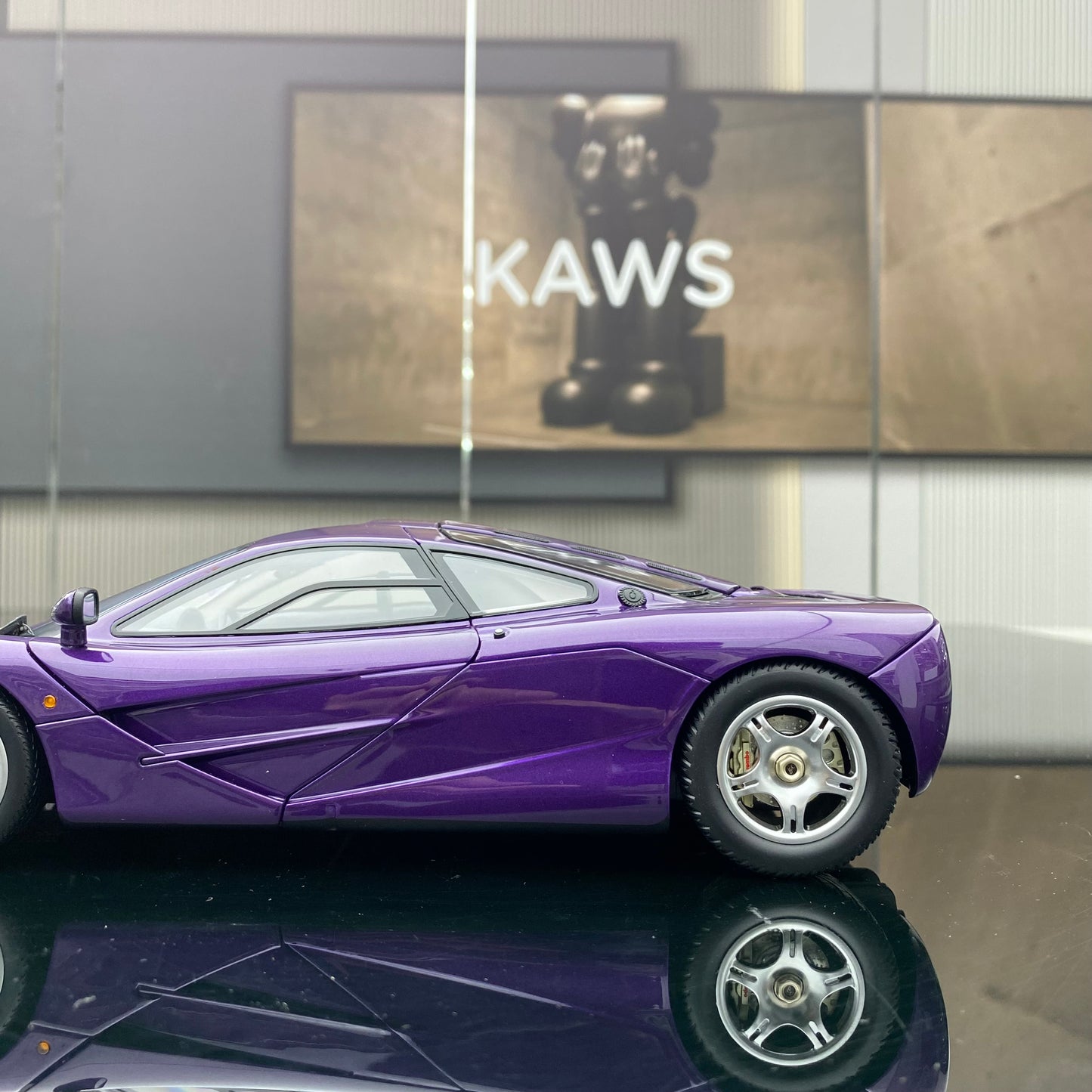 LCD 1/18 McLaren F1 XP5 alloy car model ornament gift