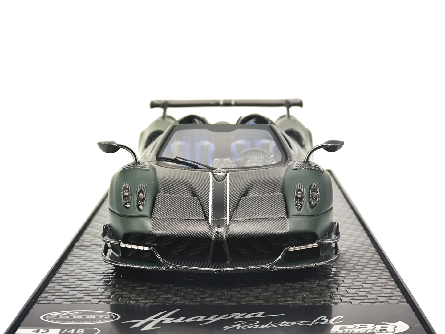 BBR 1/43 Pagani Huaya BC Convertible Simulation Car Model