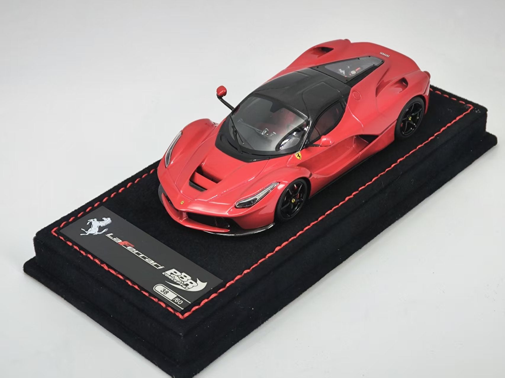 【お値下げ中】BBR Ferrari LaFerrari 1:43 カーモデル BBR 1/43 Ferrari LaFerrari Metallic Red Car Model