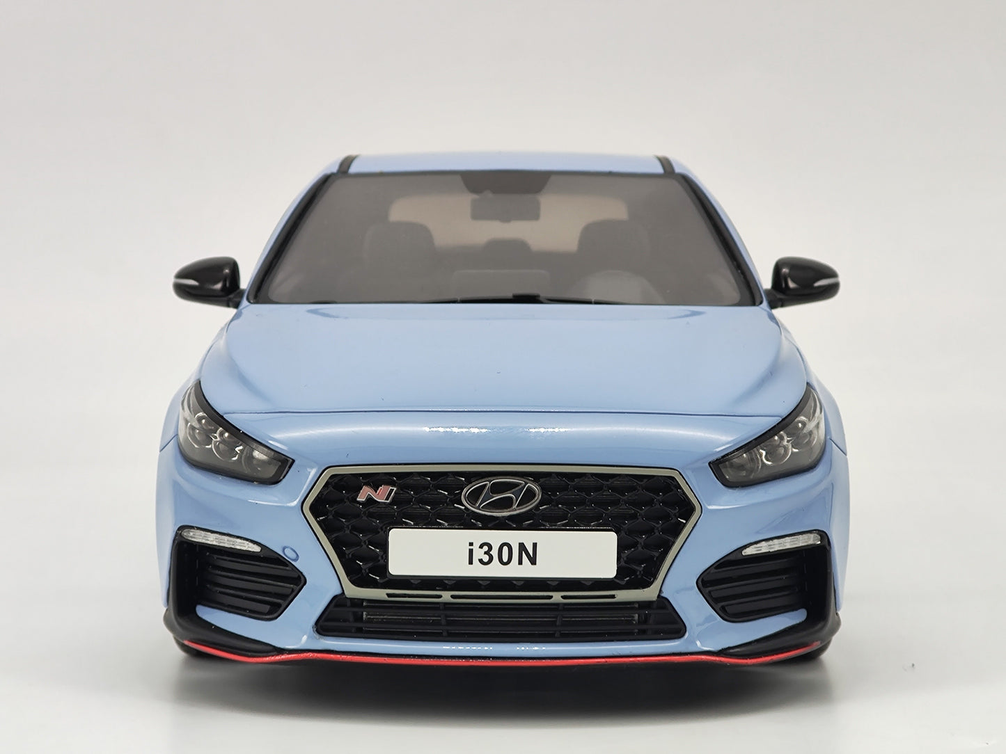 OTTO 1/18 Hyundai i30 N Blue Resin Model Car