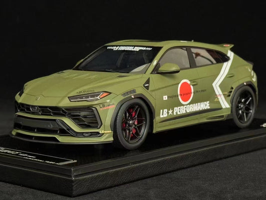 Modelo de simulación de coche Lamborghini URUS LB, versión modificada, escala VIP 1/18