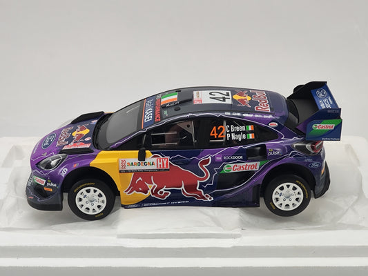 Topspeed 1/18 Ford Puma Rally1 #42 Scale Model Car