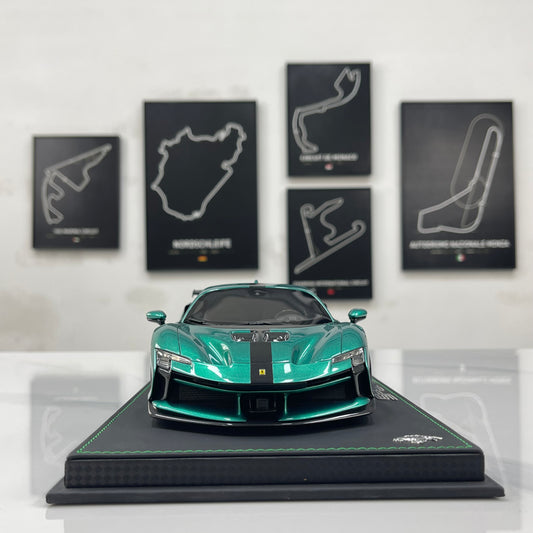 BBR 1/18 Ferrari SF90 XX Stradale – Jewel Green Metallic (P18237O)