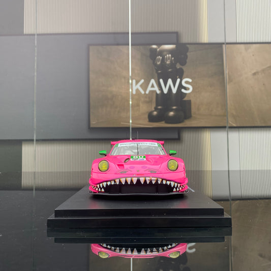 Colección de modelos de simulación de Porsche 911GT3R#80 Racing 2023 a escala 1/18 de Topspeed