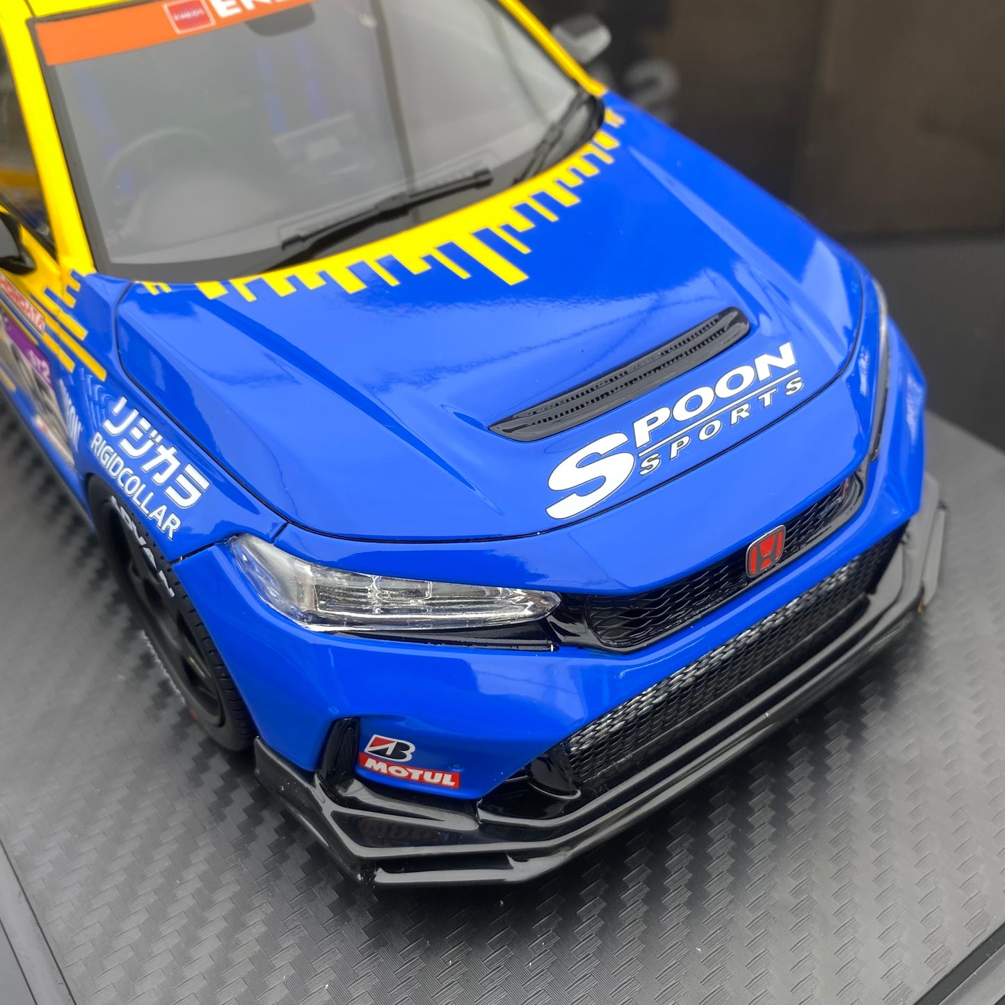 Peako 1/18 Honda Civic Type R FL5 Spoon resin car model for gift giving