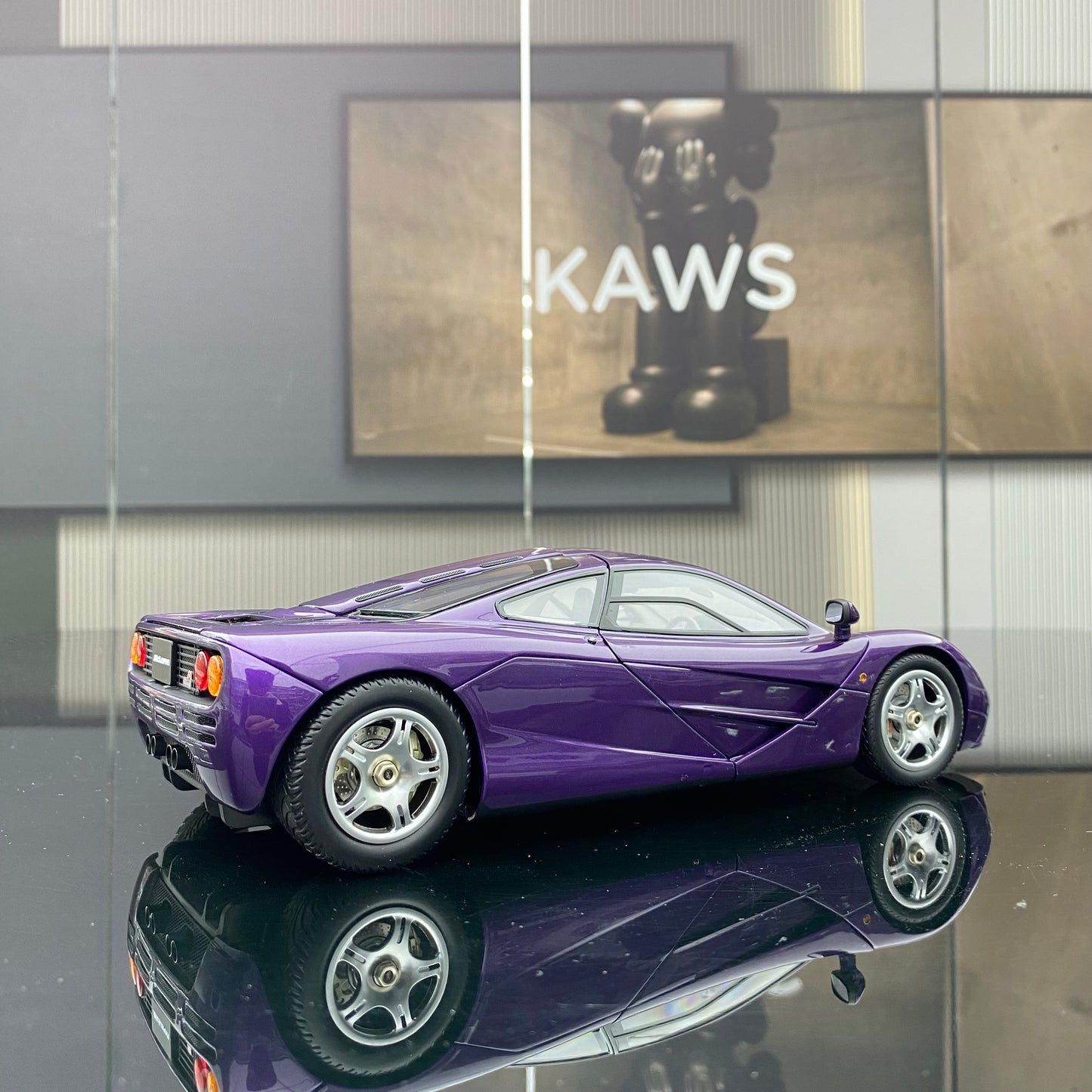 LCD 1/18 McLaren F1 XP5 alloy car model ornament gift