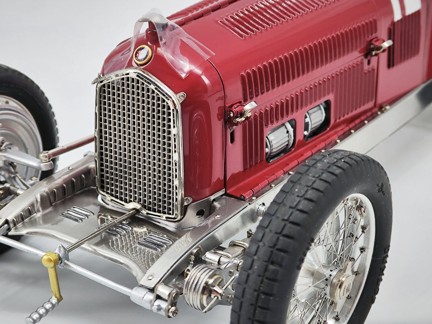 CMC 1/18 Alfa Romeo P3 Caracciola #42 Red Alloy Car Model M227