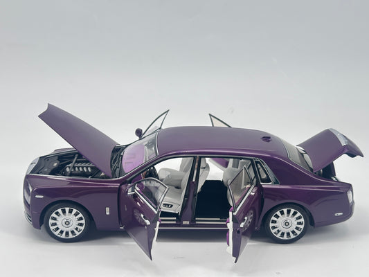 ZP 1/18 Rolls-Royce Phantom Pearlescent Purple Alloy Car Model