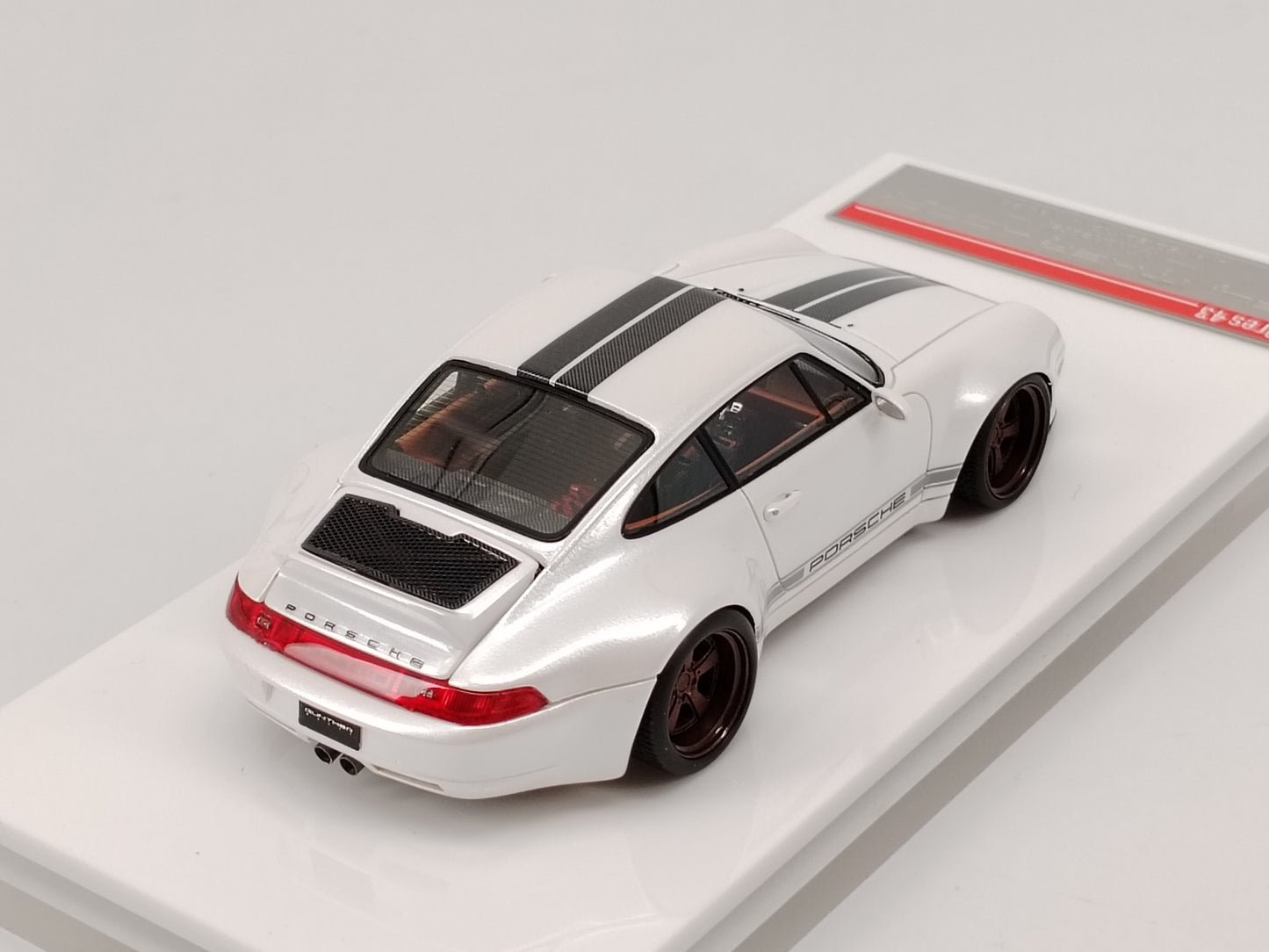 SCM 1/43 Porsche Gunther Werks Limited Edition Simulation Car Model Ornaments