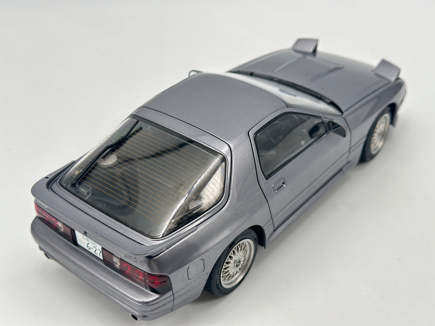 Whelart 1/18 Mazda RX7 HEC Exhibition Version, Gray, Alloy Car Model