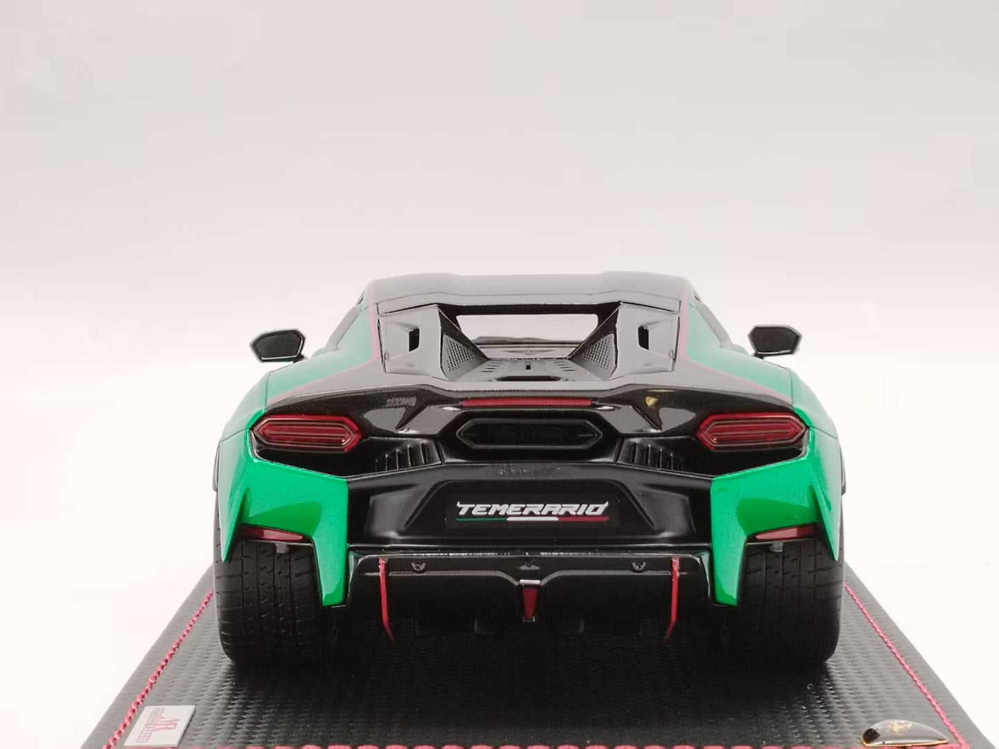 MR 1/18 Lamborghini New Baby Bull Temerario AP Kit Version Mercury Green Resin Model LAMBO062A