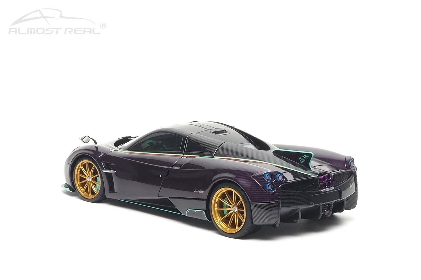 ALMOSTREAL 1/18 Pagani Dinastina Yazi Dragon Edition Diecast Model