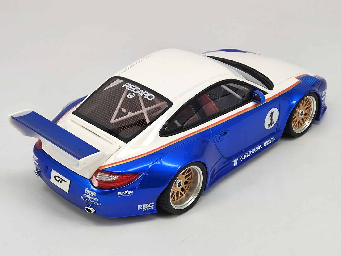 GT SPIRIT 1/18 Porsche old amp new body kit simulation model car