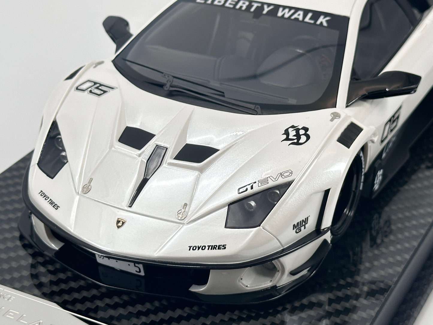 VIP 1/18 Lamborghini Murcielago GT EVO Pearl White Resin Model VIP171
