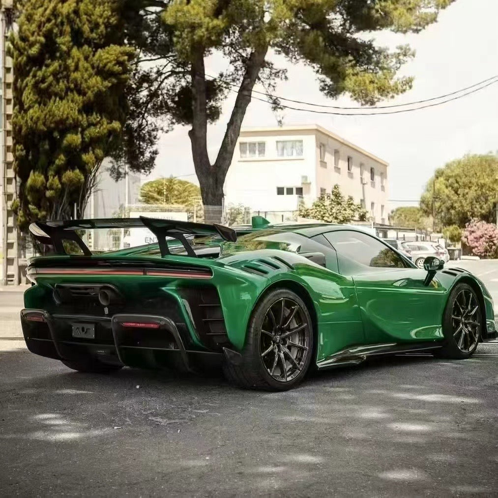 BBR 1/18 Ferrari SF90 XX Stradale GREEN JEWEL simulation car model ornaments