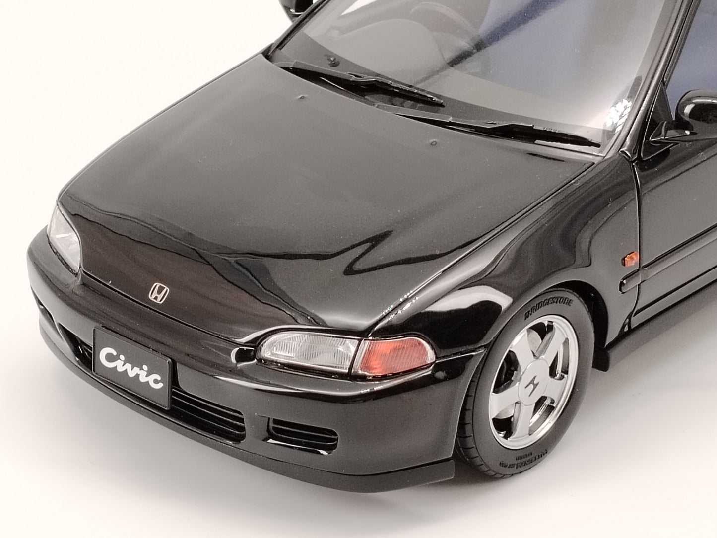 LCD 1/18 Honda EG6 SiR (SiRII) in Black, Die-cast Model Car Collectible