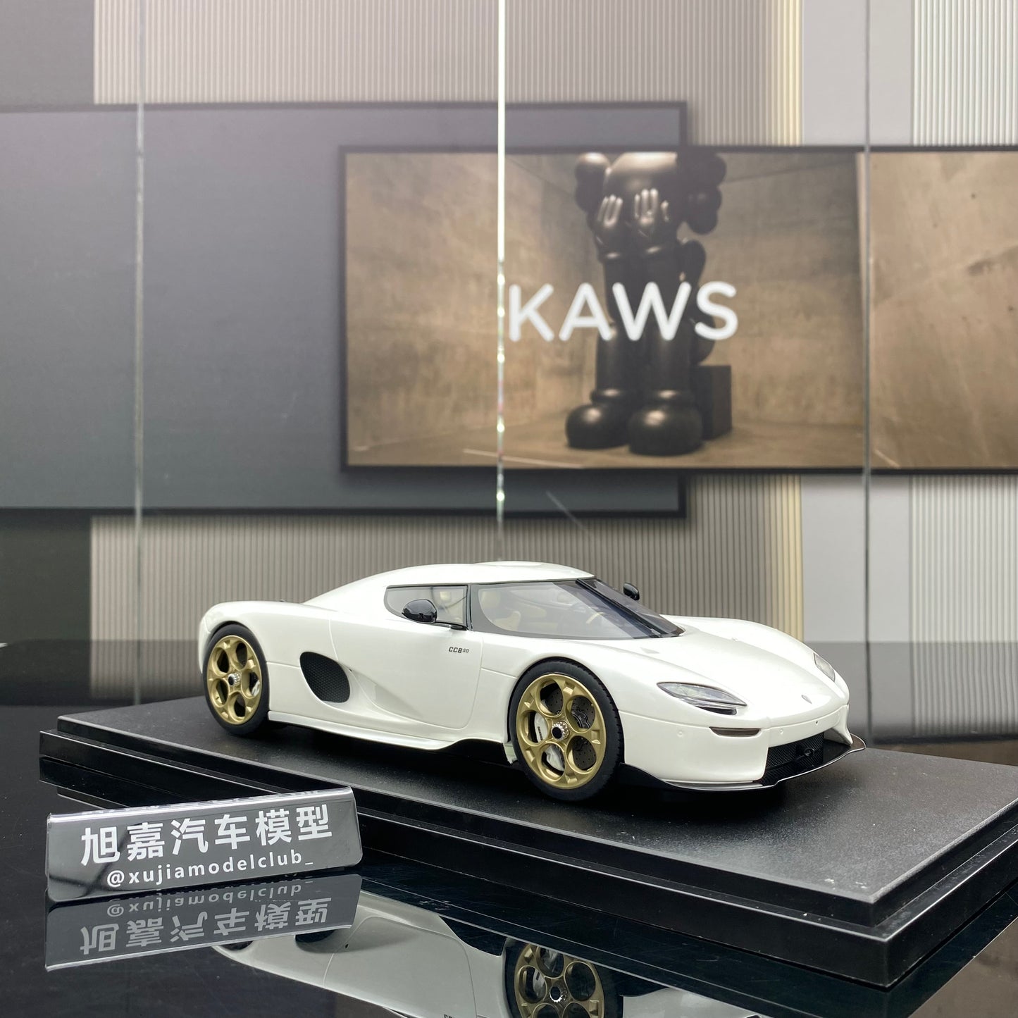 GT spirit 1/18 Koenigsegg CC850 simulation car model ornaments GT903