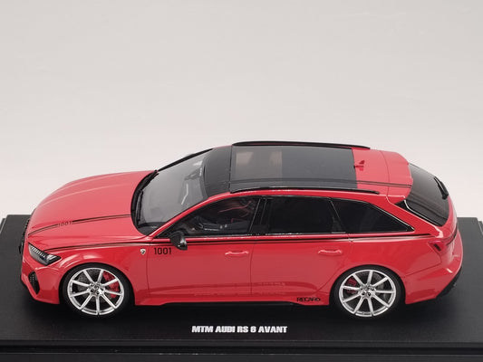 GT Spirit 1/18 Audi RS6(C8)MTM AVANT Red Simulation Car Model
