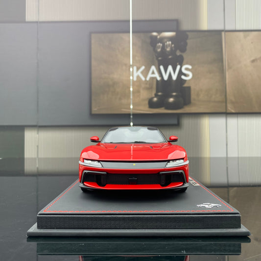 BBR 1/18 Ferrari 12 Cilindri Coupe Standard Red Resin Car Model Collection