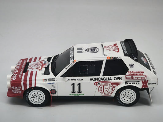 OTTO 1/18 Lancia DELTA S4 Simulation Car Model Ornaments