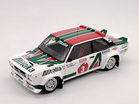 Kyosho 1/18 Fiat 131 ABARTH RALLY simulation modelcars ornaments