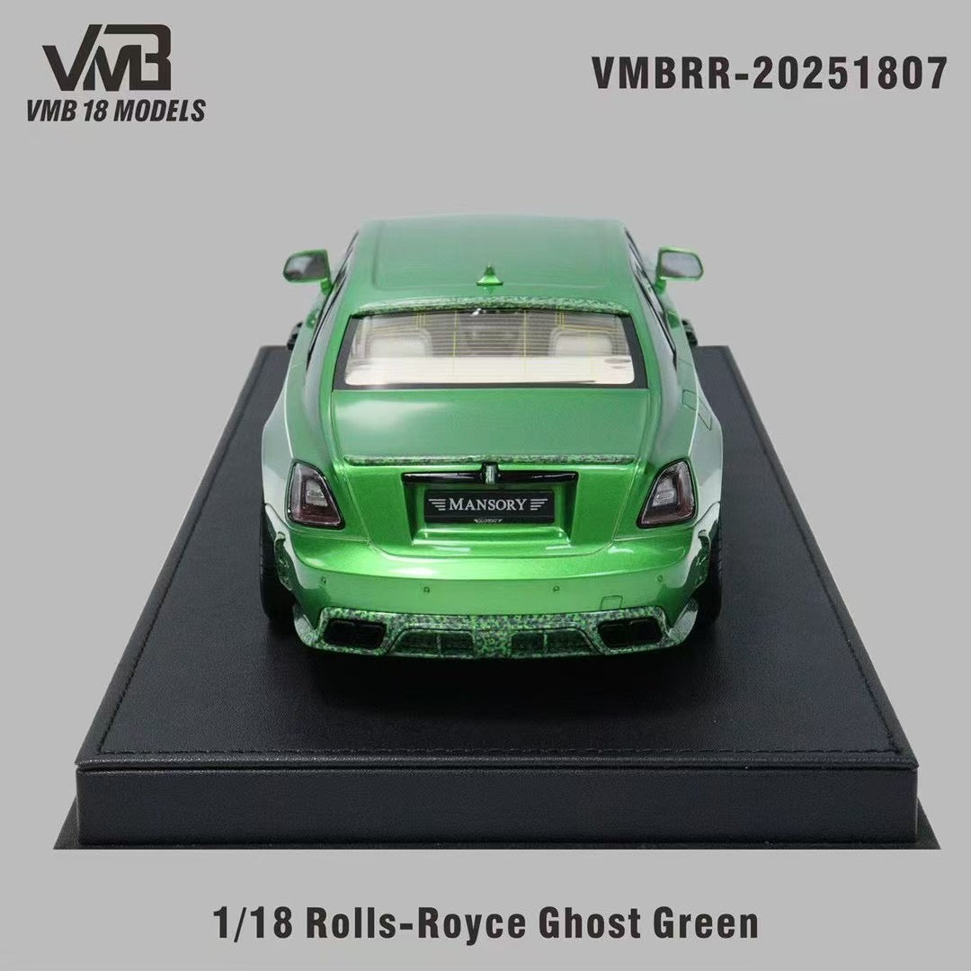 VMB 1/18 Rolls-Royce Ghost Limited Edition Simulation Model Car