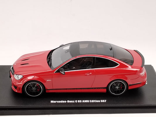 GT Spirit 1/18 Mercedes-Benz C63 AMG Red Resin Car Model
