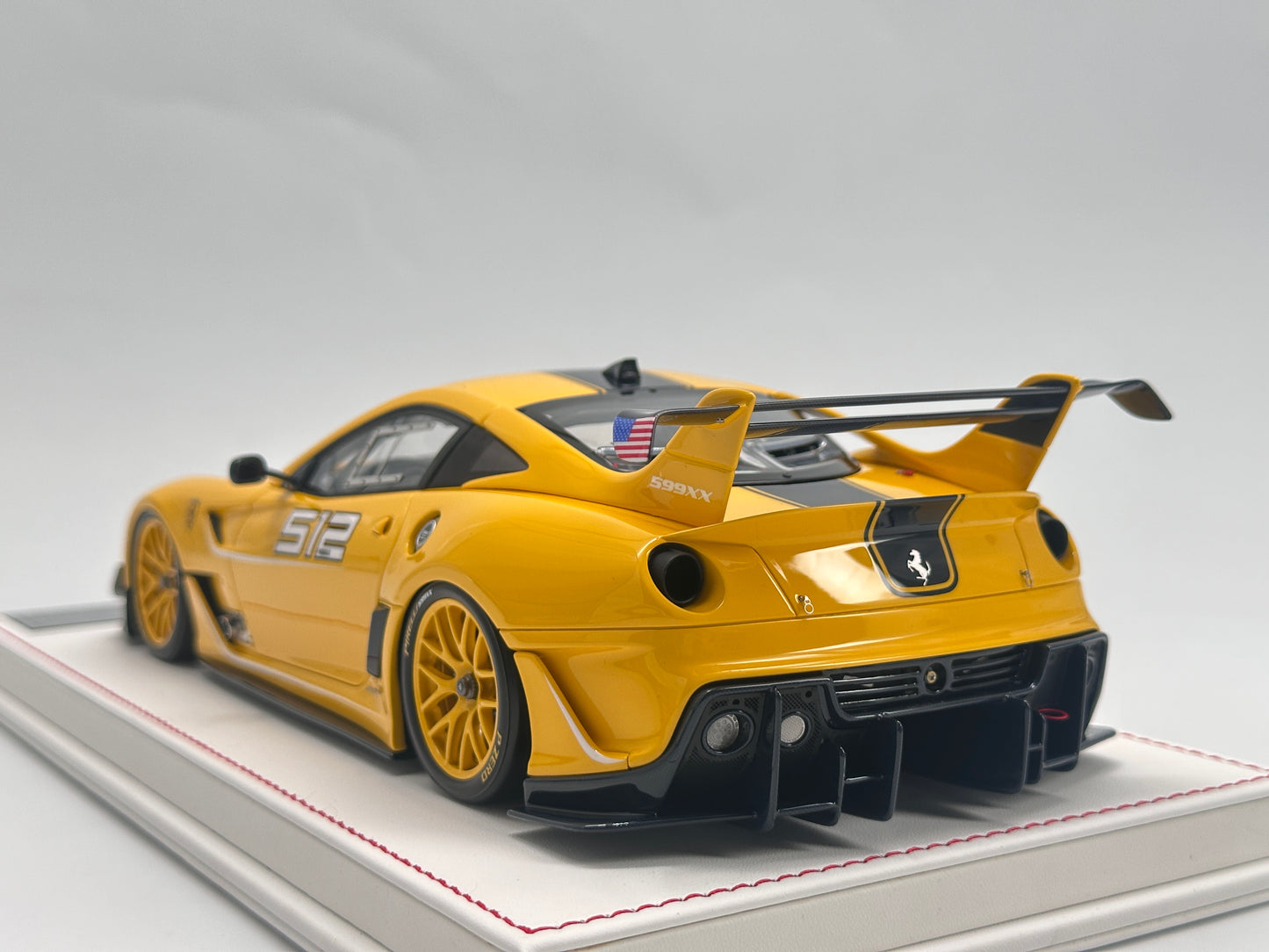 DG 1/18 Ferrari 599 EVO XX Yellow Limited Edition Model Car