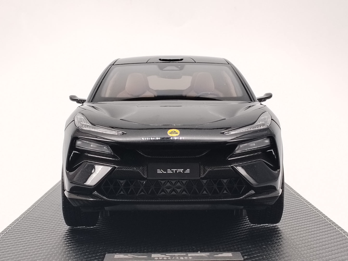 ZP 1/18 Lotus Eletre Black Alloy Model Car Ornament