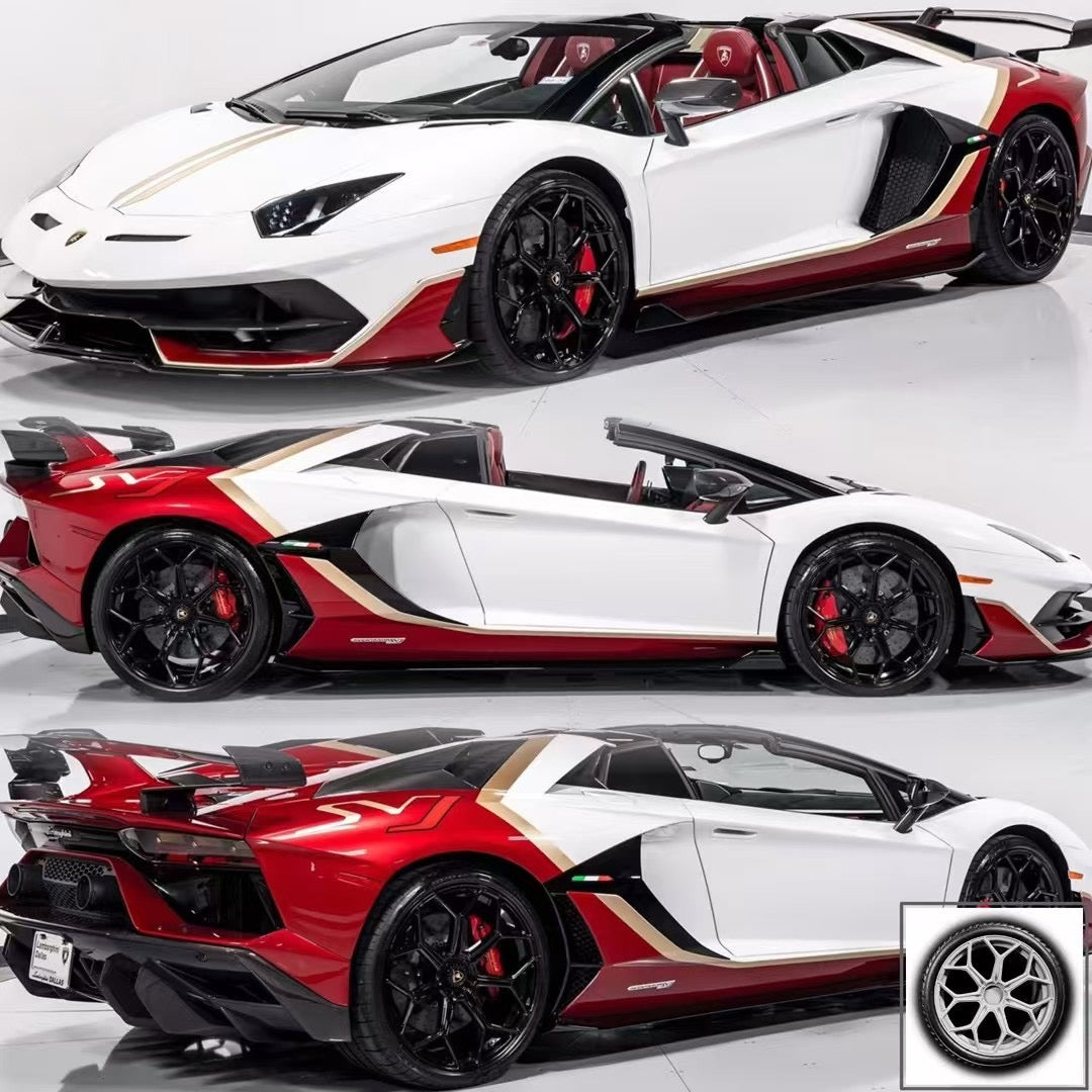 DM 1/18 Lamborghini SVJ supercar limited edition simulation car model ornament