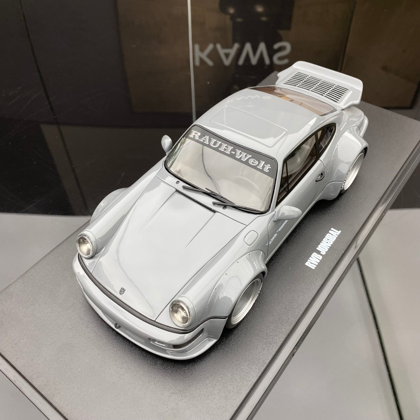 GT Spirit 1/18 Porsche JONSIBAL gray resin simulation car model