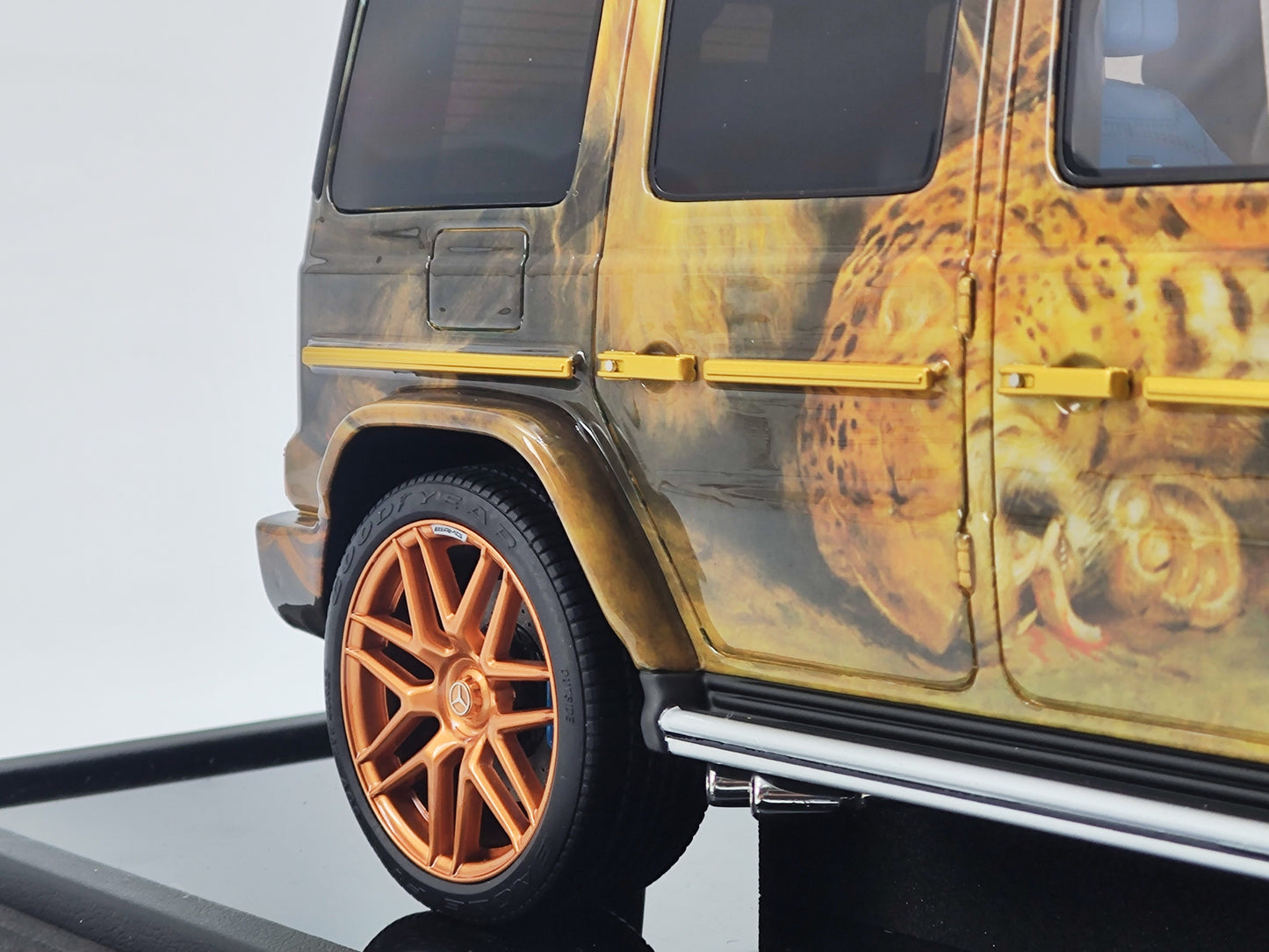 MH 1/18 Mercedes-Benz AMG G63 Jagdpanther Limited Edition Simulation Model Car