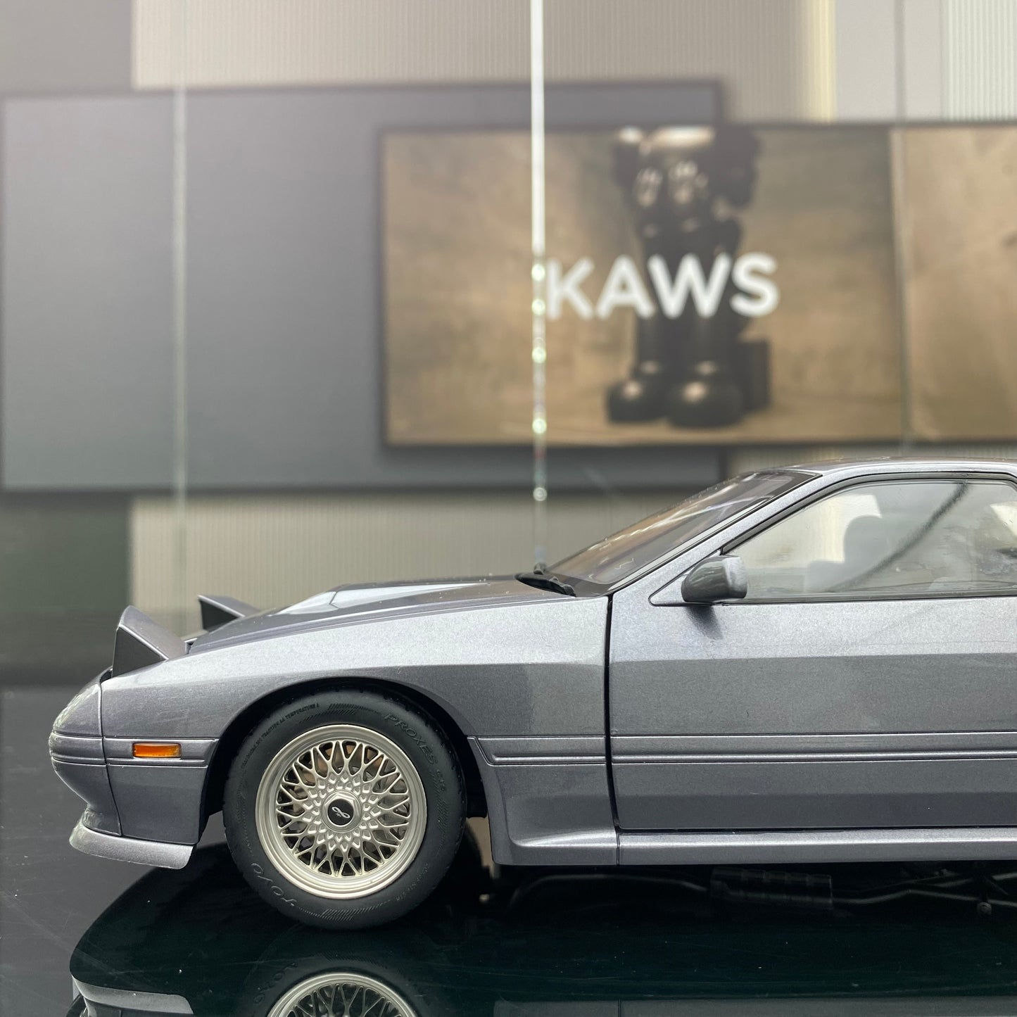 WHELART 1/18 Mazda RX7 FC3S alloy simulation car model HEC exhibition version