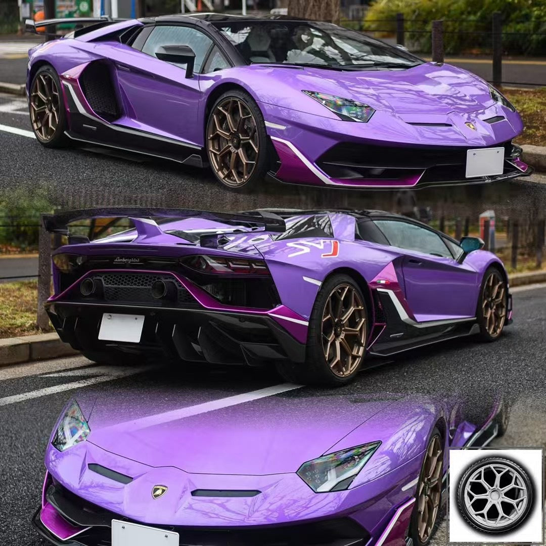 DM 1/18 Lamborghini SVJ supercar limited edition simulation car model ornament