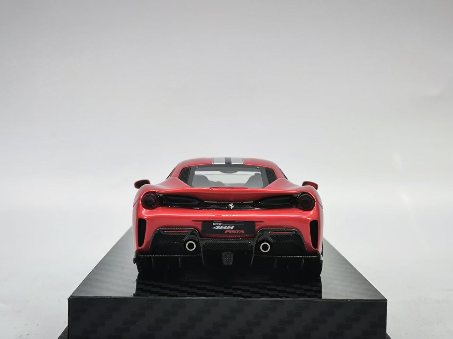 BBR 1/43 Ferrari 488 Pista Metallic Red Resin Model SUMS001A