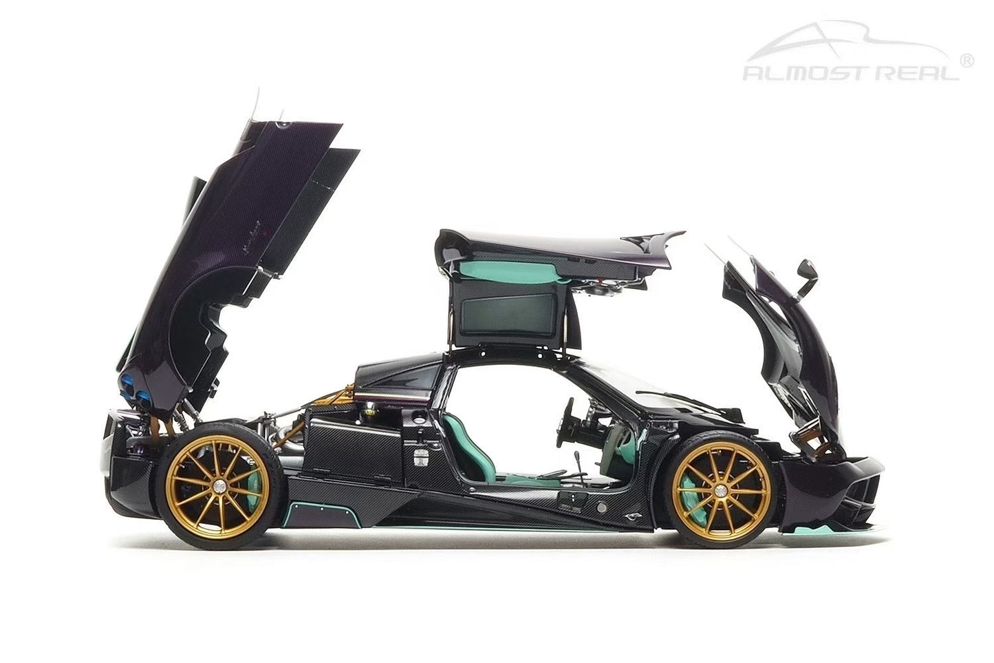 ALMOSTREAL 1/18 Pagani Dinastina Yazi Dragon Edition Diecast Model