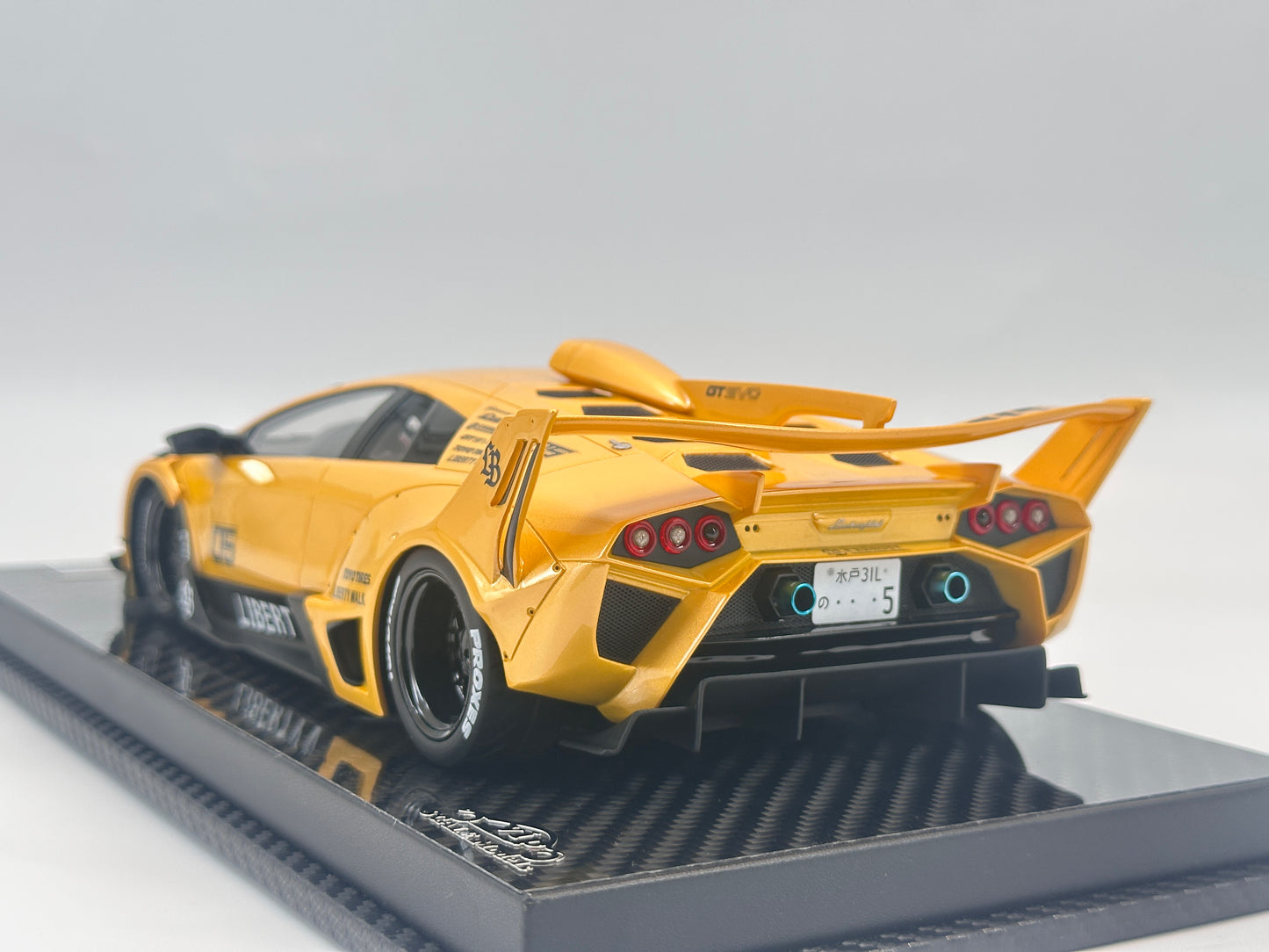 VIP 1/18 Lamborghini Murcielago GT EVO Pearl Yellow Resin Model Car VIP170