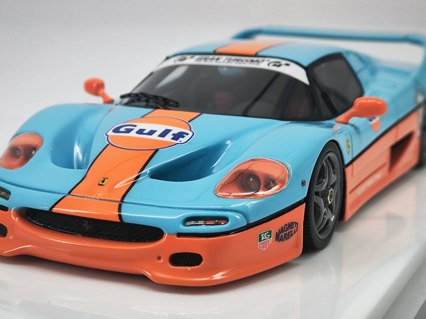 SCM 1/43 Ferrari F50 Gulf Simulation Model Car