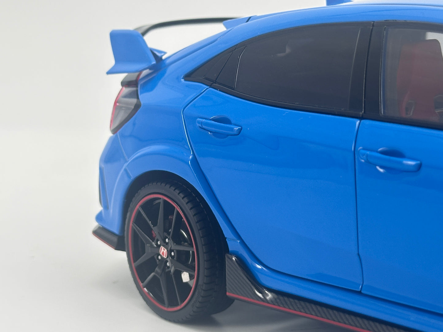 LCD 1/18 Honda Civic TYPE-R FK8 Racing Blue Alloy Car Model