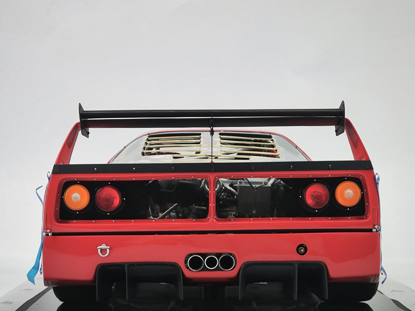 Amalgam 1/8 Ferrari F40 Racing Edition High-end Simulation Car Model Ornaments